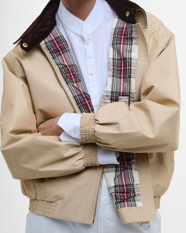 Barbour x Alexa Anna Showerproof Jacket Light Sand/Safari - KYOTO - Barbour women