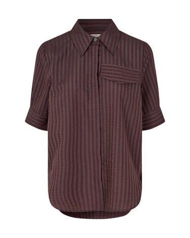 Baum Shirts MAJKEN Deep Mahogany - KYOTO - Baum und Pferdgarten