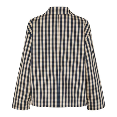 Baum und Pferdgarten BANI Navy Creme Check jacket - KYOTO - Baum und Pferdgarten