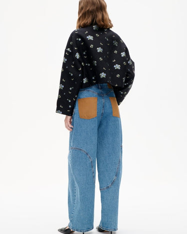 Baum und Pferdgarten BEBETH Black Small Flower jacket - KYOTO - Baum und Pferdgarten