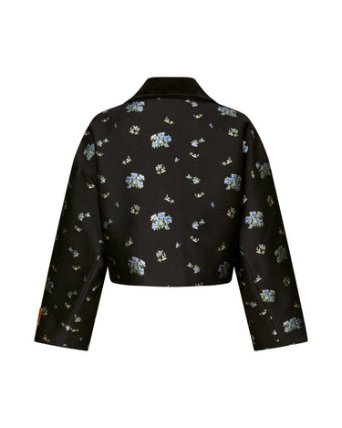 Baum und Pferdgarten BEBETH Black Small Flower jacket - KYOTO - Baum und Pferdgarten
