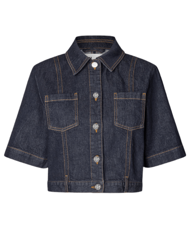 Baum und Pferdgarten NO 05 Dark Blue Rinse shirt - KYOTO - Baum und Pferdgarten