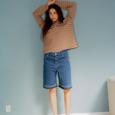 Baum und Pferdgarten NOLIE Dark Blue Denim shorts - KYOTO - Baum und Pferdgarten