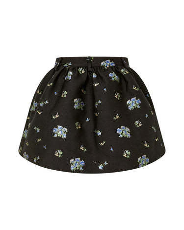 Baum und Pferdgarten SAMAYA Black Small Flower skirt - KYOTO - Baum und Pferdgarten