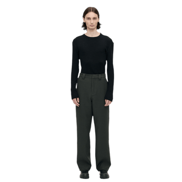 BERNER KÜHL Officer Pant Double Wool 086 Fog - KYOTO - BERNER KÜHL