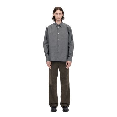 BERNER KÜHL Volume Shirt Grid 008 Charcoal - KYOTO - BERNER KÜHL