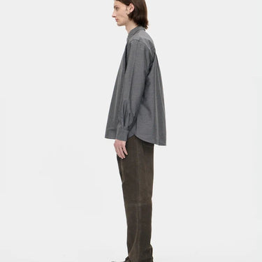 BERNER KÜHL Volume Shirt Grid 008 Charcoal - KYOTO - BERNER KÜHL
