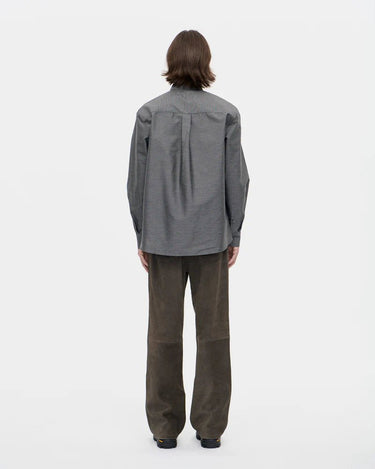 BERNER KÜHL Volume Shirt Grid 008 Charcoal - KYOTO - BERNER KÜHL