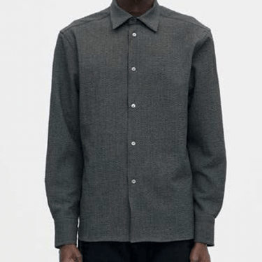 BERNER KÜHL Volume Shirt Seer 008 Charcoal - KYOTO - BERNER KÜHL