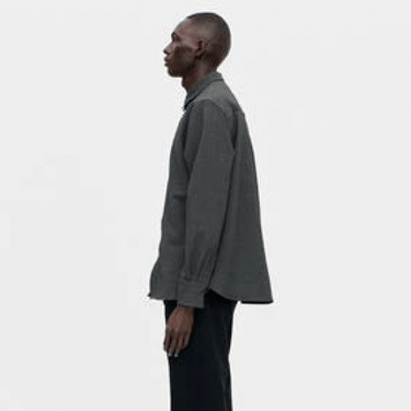 BERNER KÜHL Volume Shirt Seer 008 Charcoal - KYOTO - BERNER KÜHL