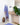 BONGUSTA NARAM HAND TOWELS wine & lavender blue - KYOTO - BONGUSTA