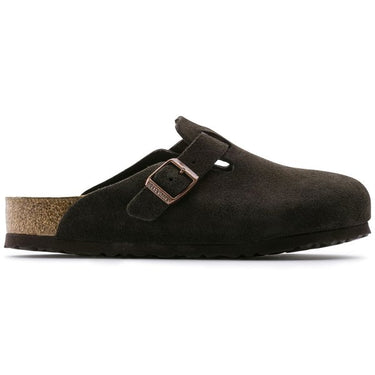 Boston Soft Footbed Suede Leather Mocha - KYOTO - Birkenstock