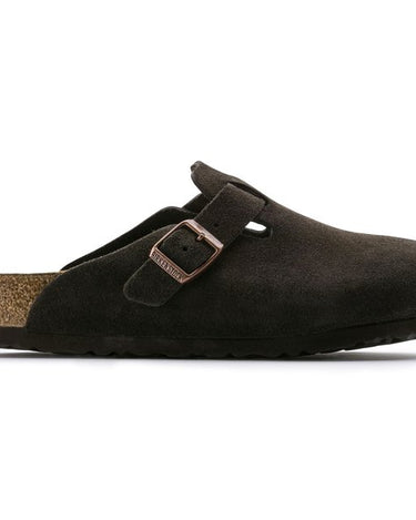 Boston Soft Footbed Suede Leather Mocha - KYOTO - Birkenstock