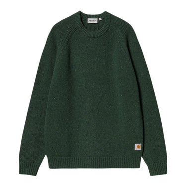 Carhartt WIP Anglistic Sweater Speckled Sycamore Tree - KYOTO - Carhartt WIP