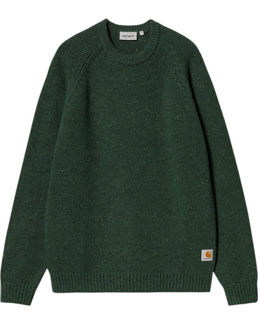 Carhartt WIP Anglistic Sweater Speckled Sycamore Tree - KYOTO - Carhartt WIP