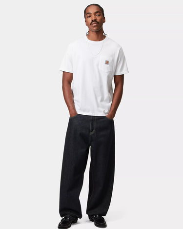 Carhartt WIP Brandon Pant Blue rinsed - KYOTO - Carhartt WIP