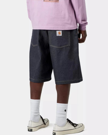 Carhartt WIP Brandon Short Blue rigid - KYOTO Carhartt WIP Shorts