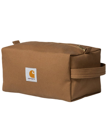 Carhartt WIP Canvas Washbag Hamilton Brown - KYOTO - Carhartt WIP