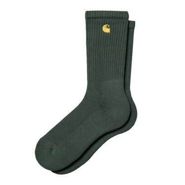 Carhartt WIP Chase Socks Sycamore Tree / Gold - KYOTO - Carhartt WIP