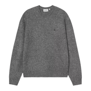 Carhartt WIP Curtis Sweater Tangled Graphite - KYOTO - Carhartt WIP