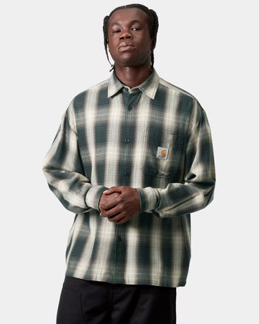 Carhartt WIP Harlin L/S Shirt, Harlin Check, Jupiter - KYOTO - Carhartt WIP