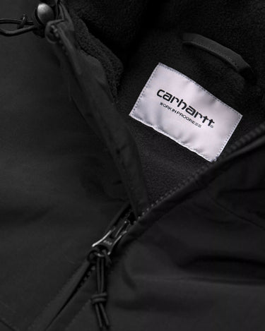 Carhartt WIP Hooded Sail Jacket Black / White - KYOTO - Carhartt WIP