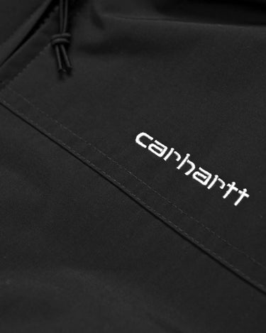 Carhartt WIP Hooded Sail Jacket Black / White - KYOTO - Carhartt WIP