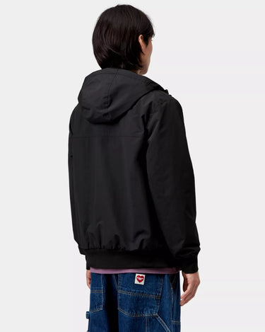 Carhartt WIP Hooded Sail Jacket Black / White - KYOTO - Carhartt WIP