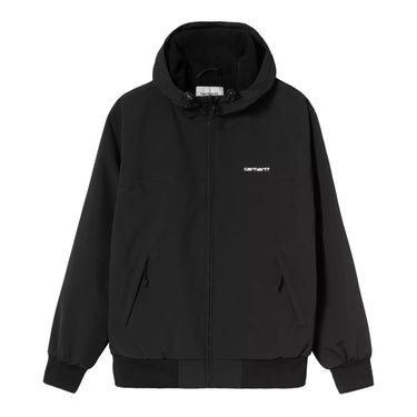 Carhartt WIP Hooded Sail Jacket Black / White - KYOTO - Carhartt WIP