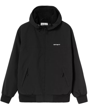 Carhartt WIP Hooded Sail Jacket Black / White - KYOTO - Carhartt WIP