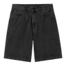 Carhartt WIP Landon Shorts Black stone washed - KYOTO - Carhartt WIP