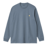 Carhartt WIP L/S Chase T-Shirt Angelite / Gold - KYOTO - Carhartt WIP