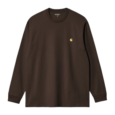 Carhartt WIP L/S Chase T-Shirt Tobacco / Gold - KYOTO - Carhartt WIP