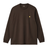 Carhartt WIP L/S Chase T-Shirt Tobacco / Gold - KYOTO - Carhartt WIP