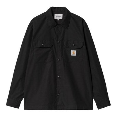 Carhartt WIP L/S Craft Shirt Black - KYOTO - Carhartt WIP