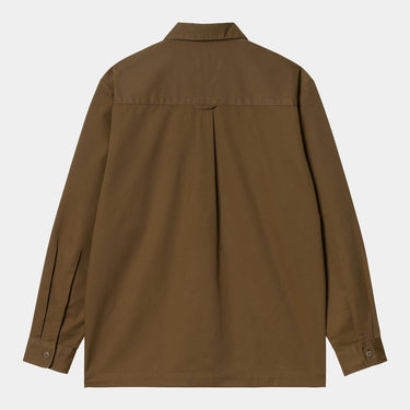 Carhartt WIP L/S Craft Shirt Chocolate - KYOTO - Carhartt WIP