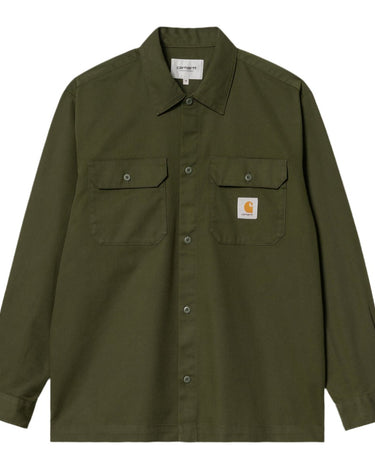 Carhartt WIP L/S Craft Shirt Office Green - KYOTO - Carhartt WIP