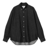 Carhartt WIP L/S Lucas Shirt Black - KYOTO - Carhartt WIP