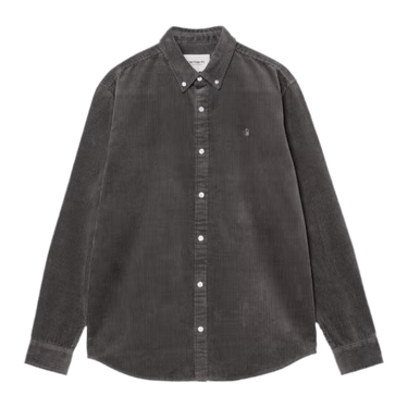 Carhartt WIP L/S Madison Cord Shirt Graphite - KYOTO - Carhartt WIP