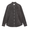 Carhartt WIP L/S Madison Cord Shirt Graphite - KYOTO - Carhartt WIP