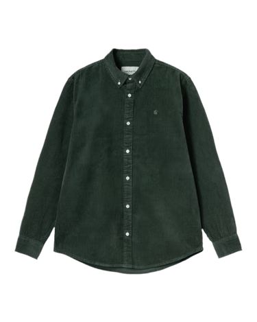 Carhartt WIP L/S Madison Cord Shirt Sycamore Tree - KYOTO - Carhartt WIP