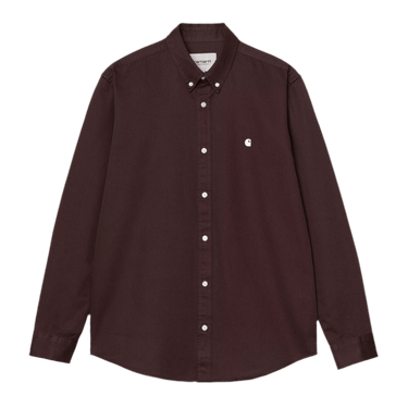 Carhartt WIP L/S Madison Shirt Palisander / Wax - KYOTO - Carhartt WIP