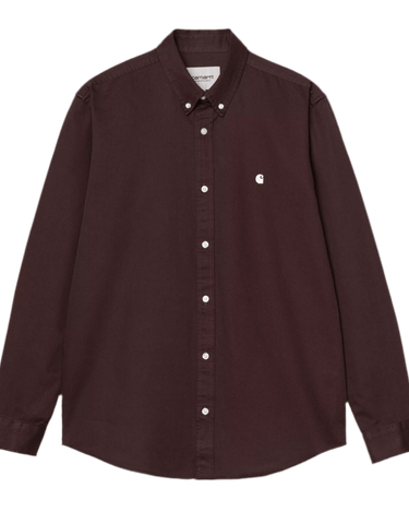 Carhartt WIP L/S Madison Shirt Palisander / Wax - KYOTO - Carhartt WIP