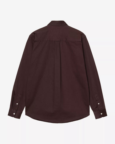 Carhartt WIP L/S Madison Shirt Palisander / Wax - KYOTO - Carhartt WIP