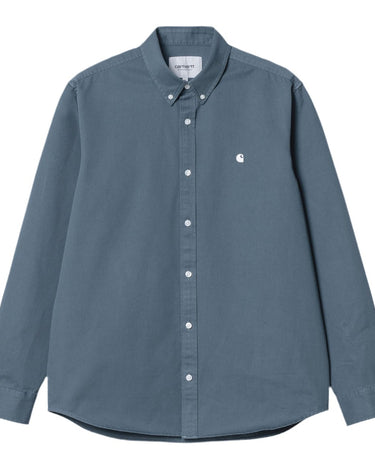 Carhartt WIP L/S Madison Shirt Positano / Wax - KYOTO - Carhartt WIP