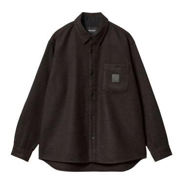 Carhartt WIP L/S Truman Shirt Chocolate / Black - KYOTO - Carhartt WIP