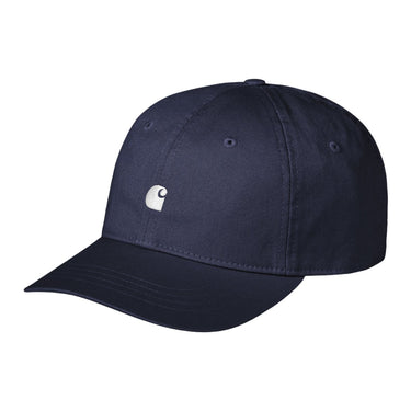 Carhartt WIP Madison Logo Cap Air Force Blue / White - KYOTO - Carhartt WIP