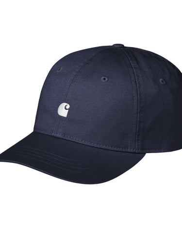 Carhartt WIP Madison Logo Cap Air Force Blue / White - KYOTO - Carhartt WIP