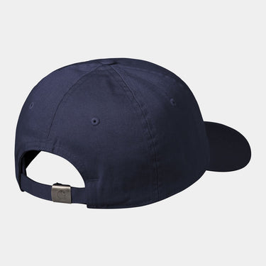 Carhartt WIP Madison Logo Cap Air Force Blue / White - KYOTO - Carhartt WIP