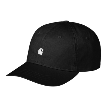 Carhartt WIP Madison Logo Cap Black/White - KYOTO - Carhartt WIP